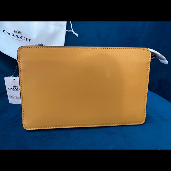 COACH Refined Calf Leather Chain Crossbody - Picture 4 of 7